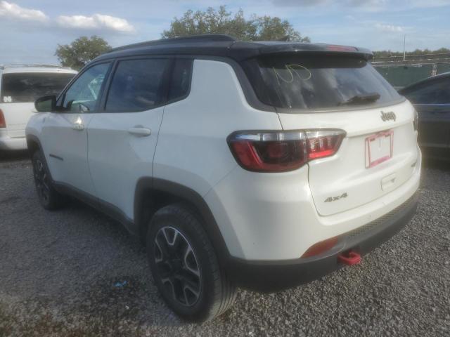 3C4NJDDB4MT529286 - 2021 JEEP COMPASS TRAILHAWK WHITE photo 2