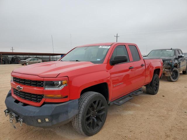 1GCVKPEC8HZ135701 - 2017 CHEVROLET SILVERADO K1500 CUSTOM RED photo 1