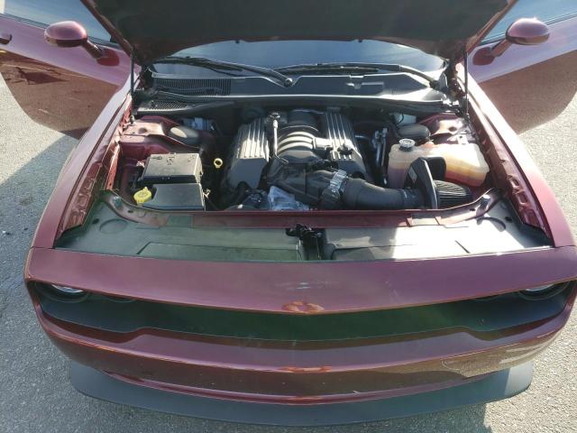 2C3CDZFJ7KH502674 - 2019 DODGE CHALLENGER R/T SCAT PACK BURGUNDY photo 11