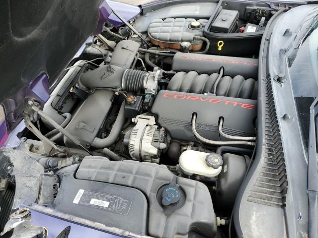 1G1YY32G3W5118541 - 1998 CHEVROLET CORVETTE PURPLE photo 11