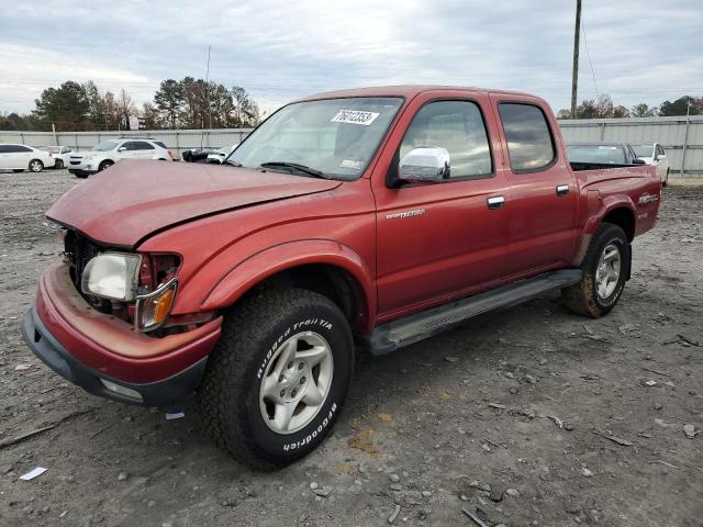 5TEGN92N03Z179948 - 2003 TOYOTA TACOMA DOUBLE CAB PRERUNNER RED photo 1