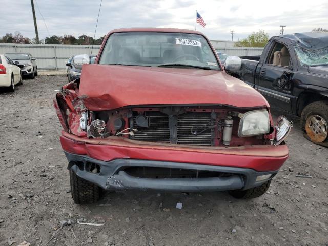 5TEGN92N03Z179948 - 2003 TOYOTA TACOMA DOUBLE CAB PRERUNNER RED photo 5