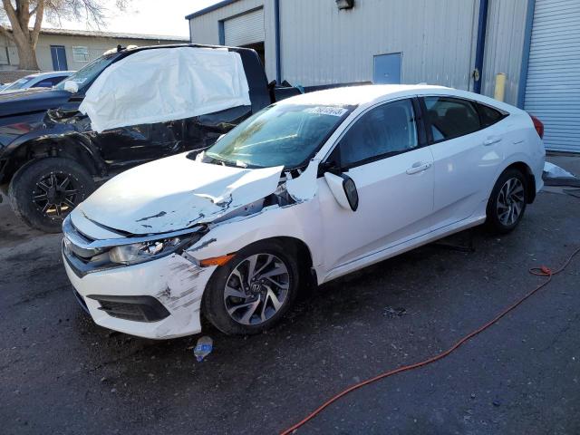 19XFC2F75HE214924 - 2017 HONDA CIVIC EX WHITE photo 1