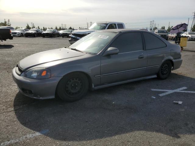 1HGEJ6126YL044862 - 2000 HONDA CIVIC DX GRAY photo 1