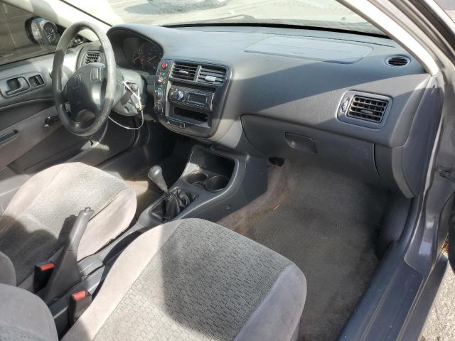 1HGEJ6126YL044862 - 2000 HONDA CIVIC DX GRAY photo 8