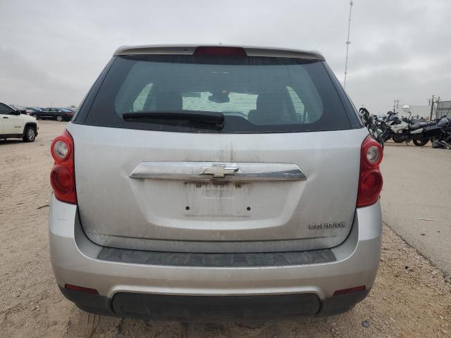 2GNALBEK0C6387198 - 2012 CHEVROLET EQUINOX LS SILVER photo 6