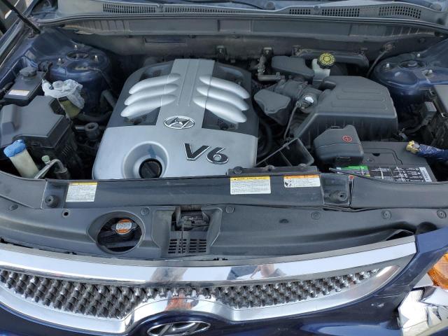 KM8NU73C87U009214 - 2007 HYUNDAI VERACRUZ GLS BLUE photo 11