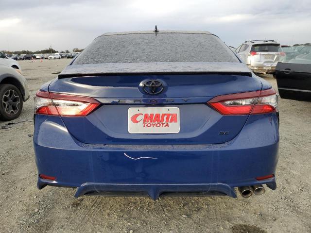 4T1G11AK3PU091345 - 2023 TOYOTA CAMRY SE NIGHT SHADE BLUE photo 6