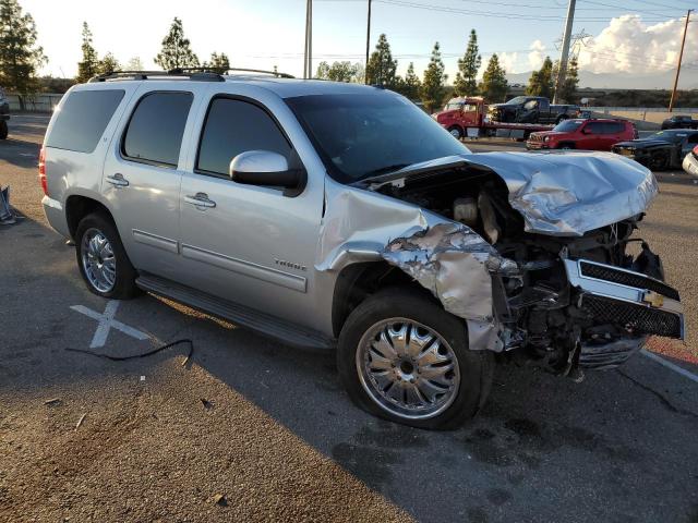 1GNSCBE0XDR255445 - 2013 CHEVROLET TAHOE C1500 LT SILVER photo 4