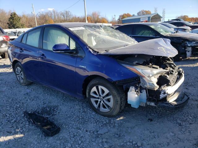 JTDKBRFU2J3074439 - 2018 TOYOTA PRIUS BLUE photo 4