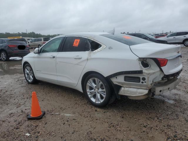 1G1115SLXFU149385 - 2015 CHEVROLET IMPALA LT WHITE photo 2