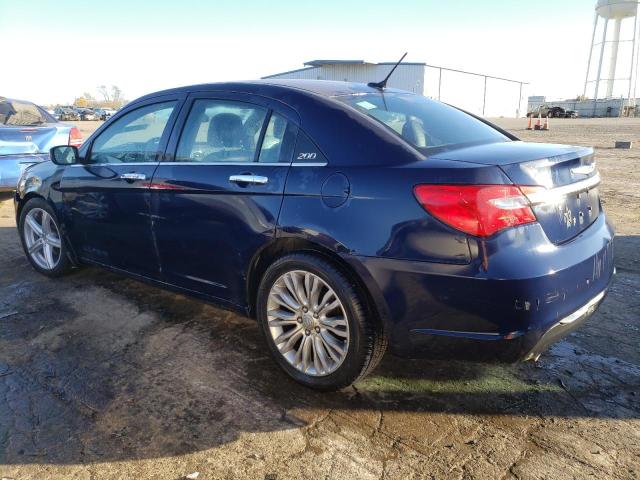 1C3CCBCG0DN543483 - 2013 CHRYSLER 200 LIMITED BLUE photo 2