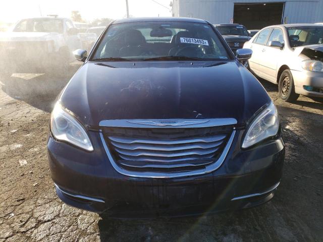 1C3CCBCG0DN543483 - 2013 CHRYSLER 200 LIMITED BLUE photo 5