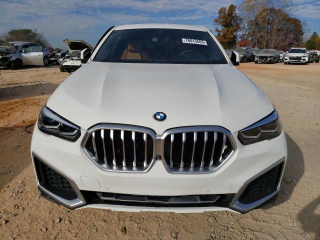 5UXCY6C03M9F01259 - 2021 BMW X6 XDRIVE40I Սպիտակ լուսանկար 5