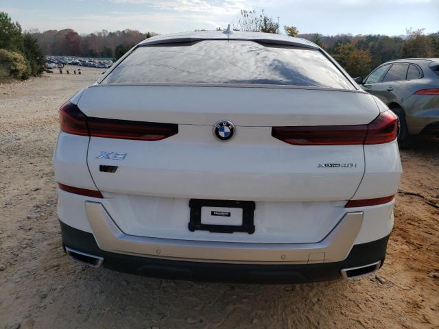 5UXCY6C03M9F01259 - 2021 BMW X6 XDRIVE40I Սպիտակ լուսանկար 6