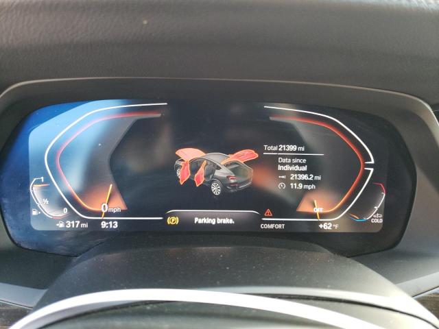 5UXCY6C03M9F01259 - 2021 BMW X6 XDRIVE40I Սպիտակ լուսանկար 9