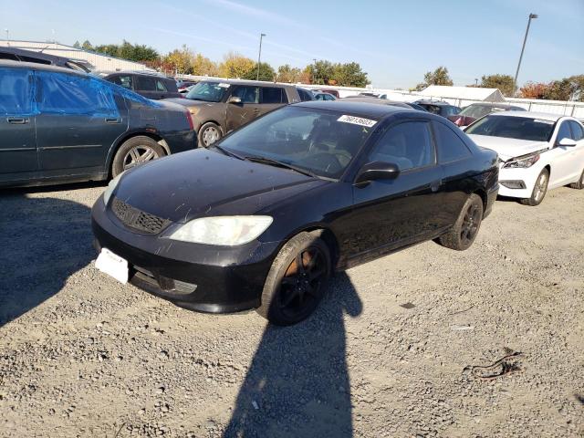 1HGEM22104L023117 - 2004 HONDA CIVIC DX VP أسود صورة 1