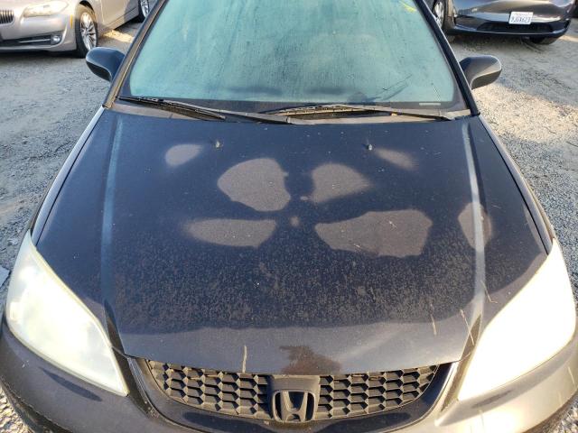 1HGEM22104L023117 - 2004 HONDA CIVIC DX VP أسود صورة 11