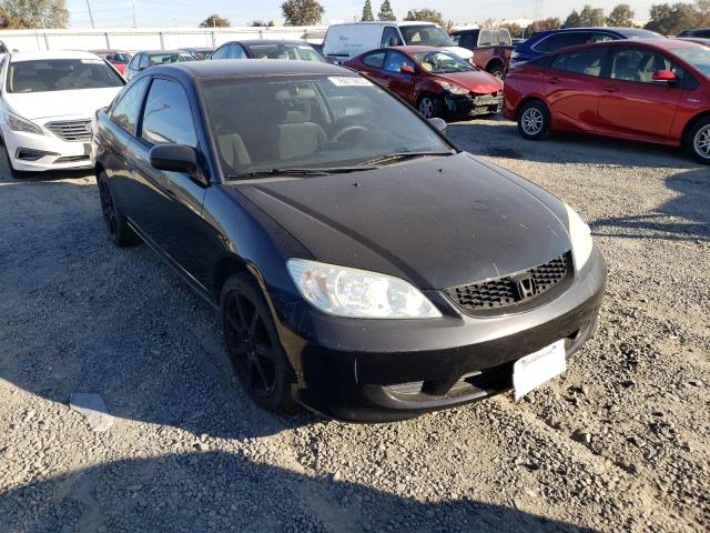 1HGEM22104L023117 - 2004 HONDA CIVIC DX VP BLACK photo 4