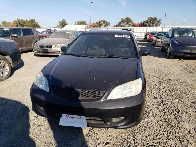 1HGEM22104L023117 - 2004 HONDA CIVIC DX VP BLACK photo 5