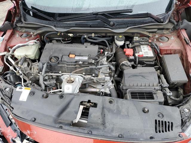 19XFC2F64KE038849 - 2019 HONDA CIVIC LX RED photo 11