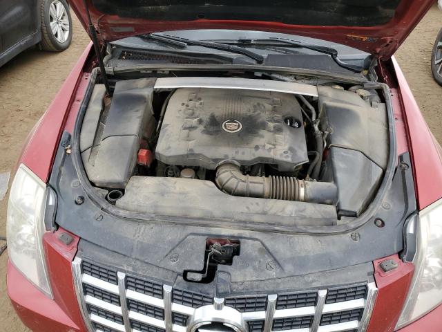 1G6DE1E35E0162275 - 2014 CADILLAC CTS RED photo 11