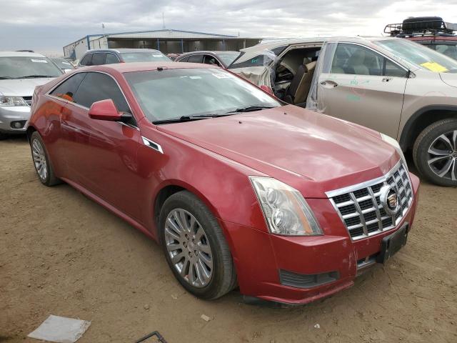 1G6DE1E35E0162275 - 2014 CADILLAC CTS RED photo 4