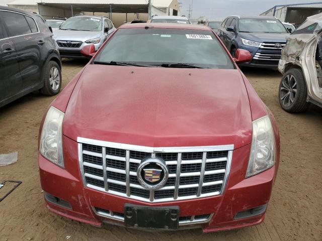 1G6DE1E35E0162275 - 2014 CADILLAC CTS RED photo 5