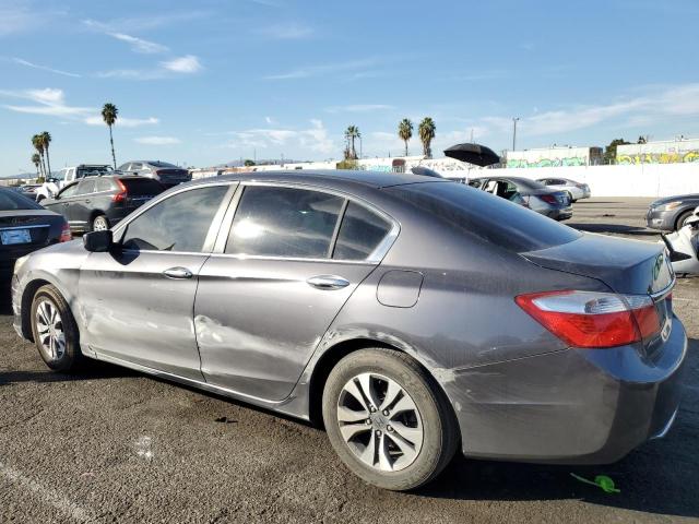 1HGCR2F34DA044505 - 2013 HONDA ACCORD LX GRAY photo 2