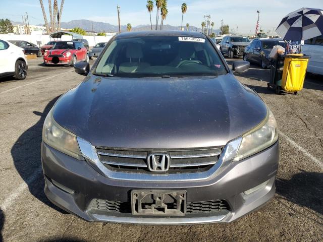 1HGCR2F34DA044505 - 2013 HONDA ACCORD LX GRAY photo 5