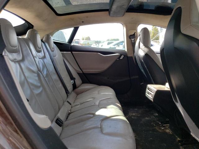 5YJSA1CN6DFP12149 - 2013 TESLA MODEL S ნაცრისფერი ფოტო 10