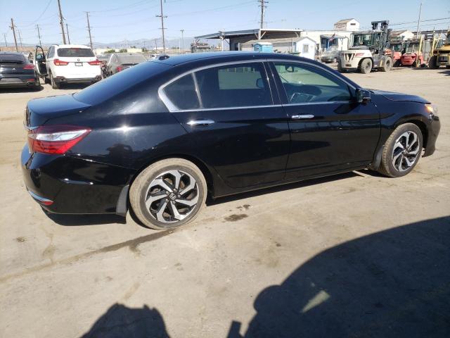 1HGCR3F83HA034720 - 2017 HONDA ACCORD EXL BLACK photo 3