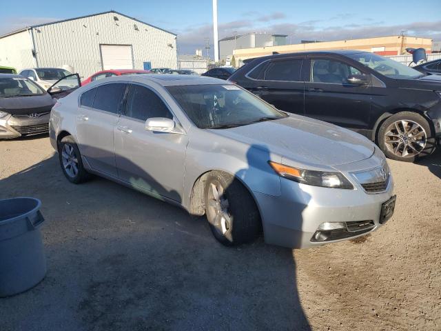 19UUA8F21CA800845 - 2012 ACURA TL SILVER photo 4