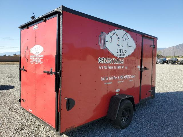 4D6EB1411MC058981 - 2021 CARGO TRAILER RED photo 4