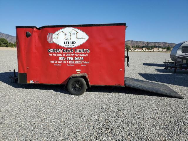 4D6EB1411MC058981 - 2021 CARGO TRAILER RED photo 9