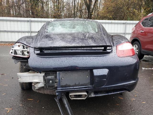 WP0AA29817U763346 - 2007 PORSCHE CAYMAN BLUE photo 6