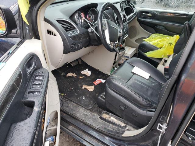 2C4RC1BGXER438102 - 2014 CHRYSLER TOWN & COU TOURING BLUE photo 8