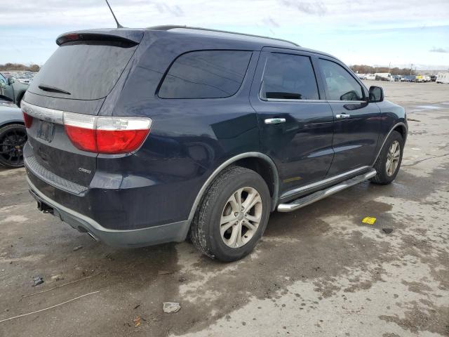 1D4SD4GTXBC692695 - 2011 DODGE DURANGO CREW BLUE photo 3