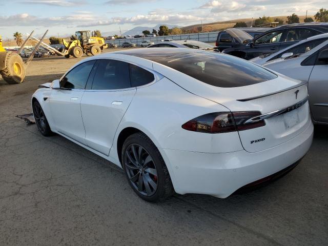 5YJSA1E49KF312183 - 2019 TESLA MODEL S თეთრი ფოტო 2