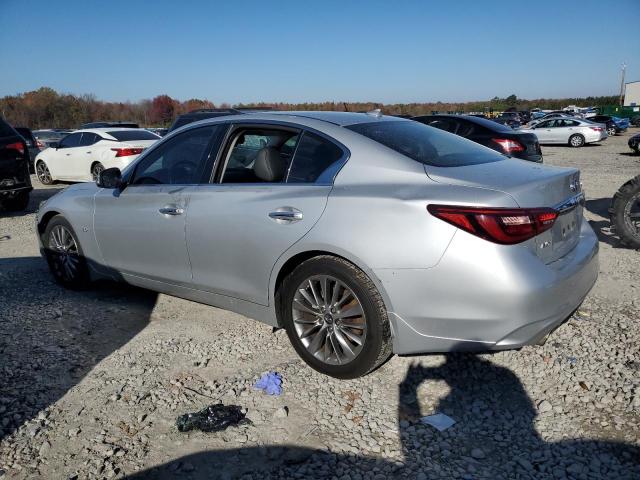 JN1EV7AR4JM612146 - 2018 INFINITI Q50 LUXE SILVER photo 2