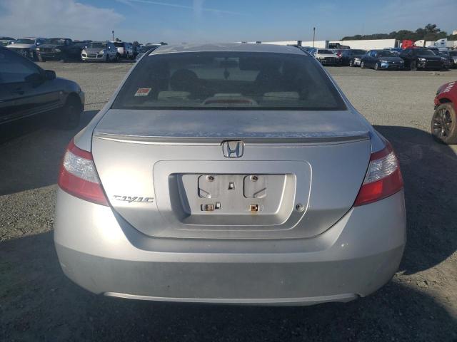 2HGFG12667H502029 - 2007 HONDA CIVIC LX SILVER photo 6