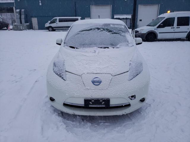 JN1AZ0CP6CT022433 - 2012 NISSAN LEAF SV WHITE photo 5