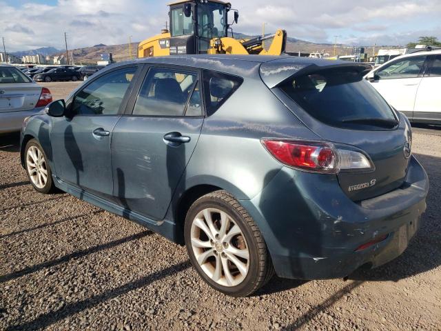 JM1BL1H55A1123925 - 2010 MAZDA MAZDA3 S BLACK photo 2