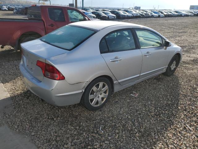 1HGFA16587L120204 - 2007 HONDA CIVIC LX SILVER photo 3