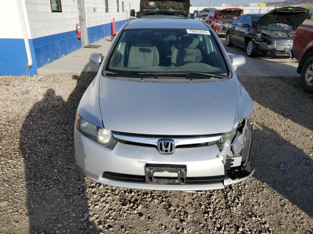 1HGFA16587L120204 - 2007 HONDA CIVIC LX SILVER photo 5