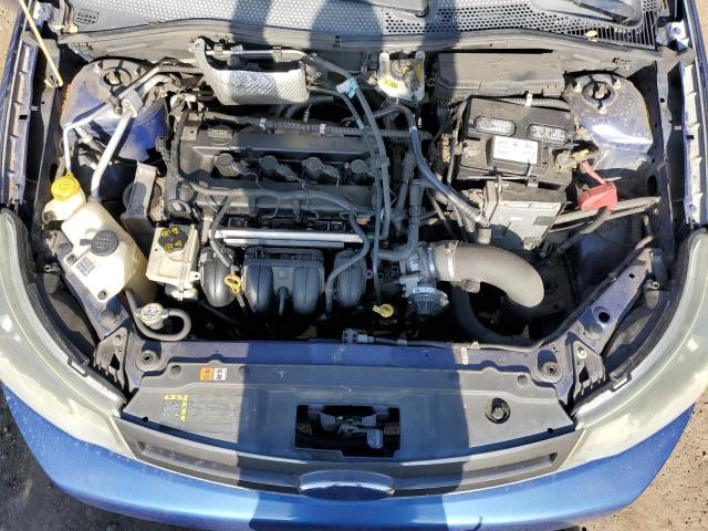 1FAHP33N29W248015 - 2009 FORD FOCUS SES BLUE photo 11