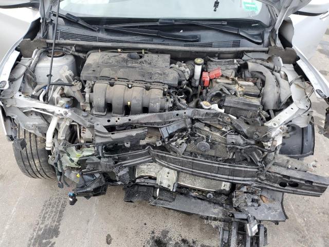 3N1AB7AP7JL623495 - 2018 NISSAN SENTRA S SILVER photo 11