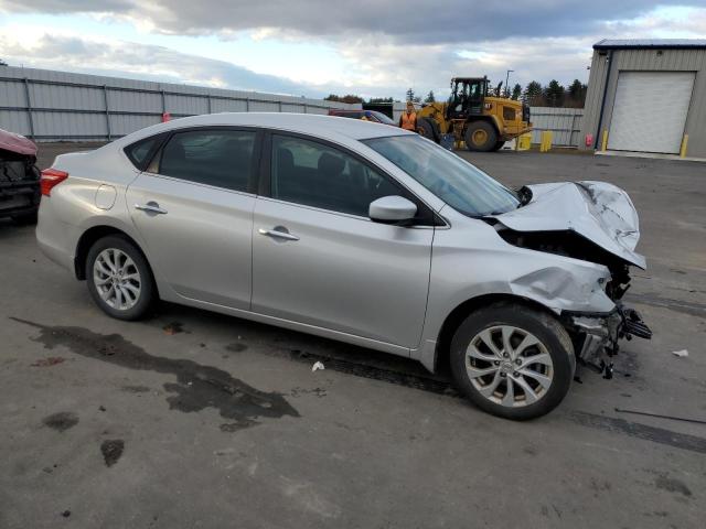 3N1AB7AP7JL623495 - 2018 NISSAN SENTRA S SILVER photo 4