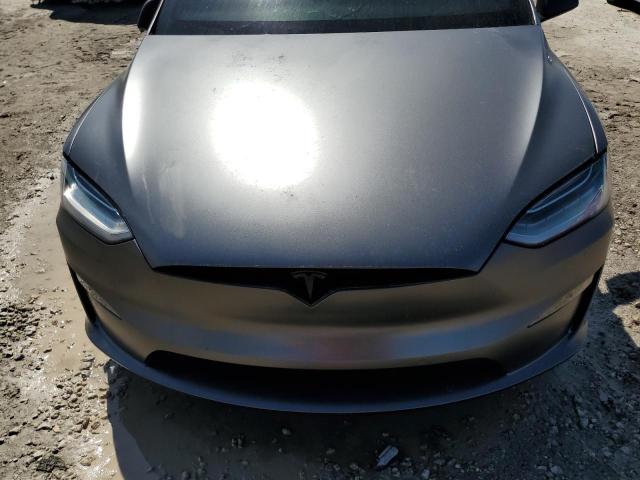 7SAXCAE59NF346625 - 2022 TESLA MODEL X CHARCOAL photo 11