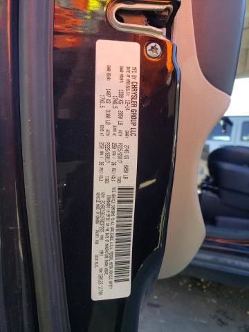 2C4RC1BG1FR637265 - 2015 CHRYSLER TOWN & COU TOURING შავი ფოტო 12